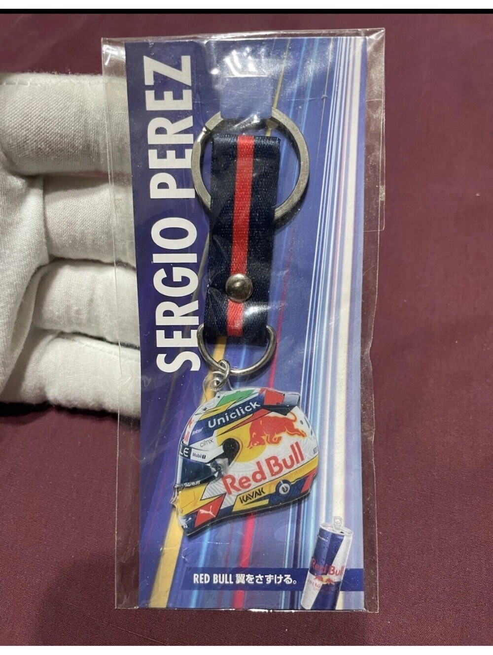 Sergio Pérez Redbull Keychain Japan Exclusive F1 Formula1